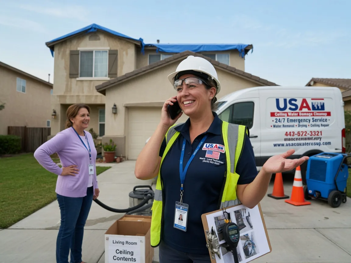 Ceiling Water Damage Restoration Hampden, ND FAQs